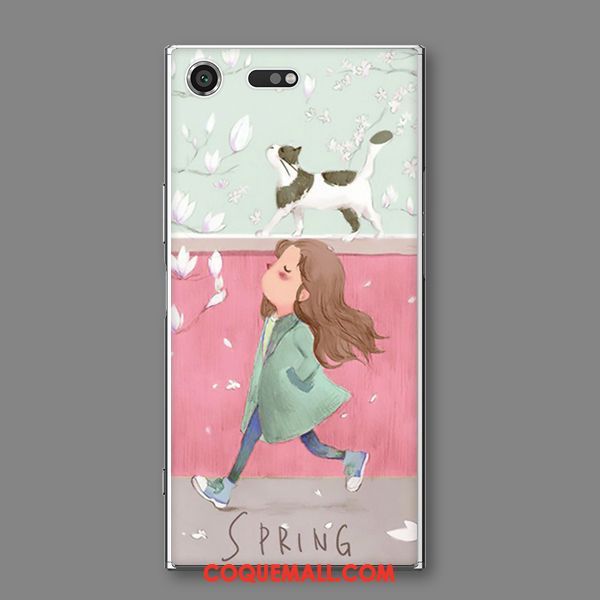 Étui Sony Xperia Xz Premium Modèle Violet Téléphone Portable, Coque Sony Xperia Xz Premium Personnalisé Gaufrage