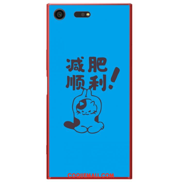 Étui Sony Xperia Xz Premium Petit Créatif Bleu, Coque Sony Xperia Xz Premium Frais Téléphone Portable