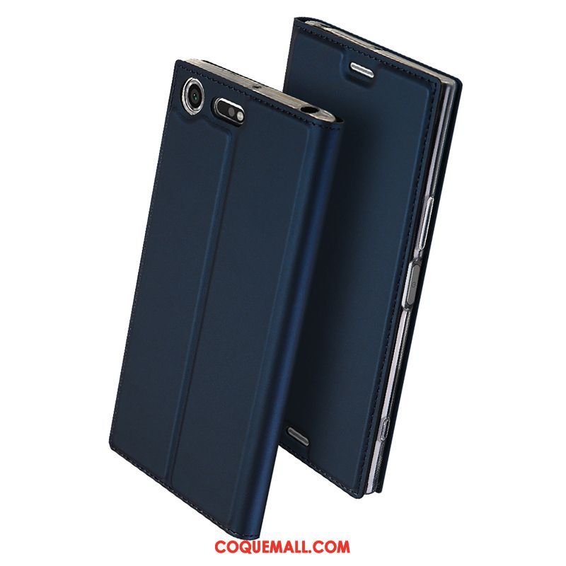 Étui Sony Xperia Xz Premium Protection Téléphone Portable Légère, Coque Sony Xperia Xz Premium Foncé Business