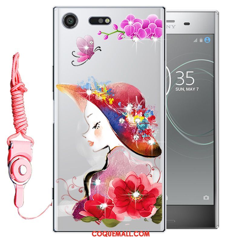 Étui Sony Xperia Xz Premium Silicone Protection Téléphone Portable, Coque Sony Xperia Xz Premium Strass Tout Compris