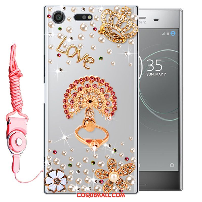 Étui Sony Xperia Xz Premium Silicone Protection Téléphone Portable, Coque Sony Xperia Xz Premium Strass Tout Compris