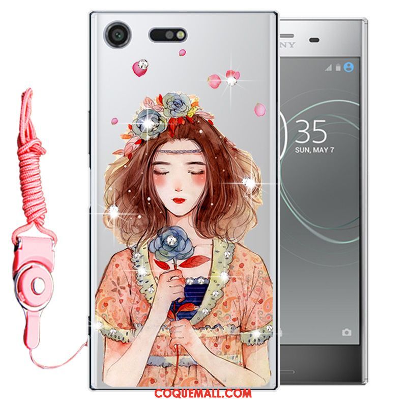 Étui Sony Xperia Xz Premium Silicone Protection Téléphone Portable, Coque Sony Xperia Xz Premium Strass Tout Compris