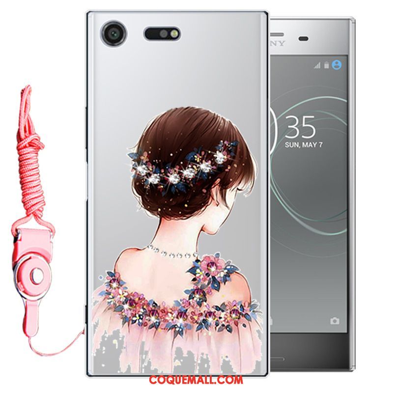 Étui Sony Xperia Xz Premium Silicone Protection Téléphone Portable, Coque Sony Xperia Xz Premium Strass Tout Compris