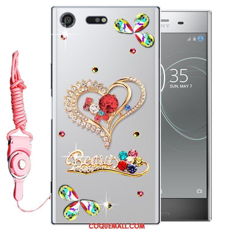 Étui Sony Xperia Xz Premium Silicone Protection Téléphone Portable, Coque Sony Xperia Xz Premium Strass Tout Compris