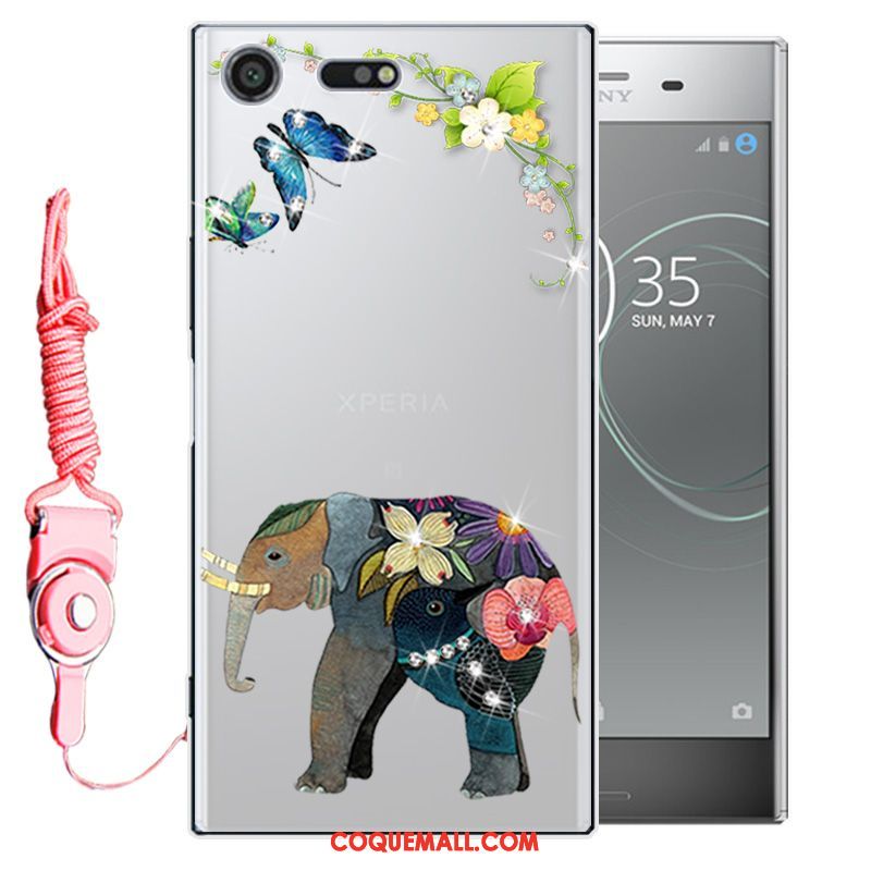 Étui Sony Xperia Xz Premium Silicone Protection Téléphone Portable, Coque Sony Xperia Xz Premium Strass Tout Compris