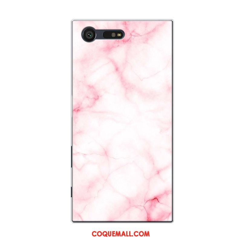 Étui Sony Xperia Xz Premium Simple Rose Fluide Doux, Coque Sony Xperia Xz Premium Téléphone Portable Tout Compris