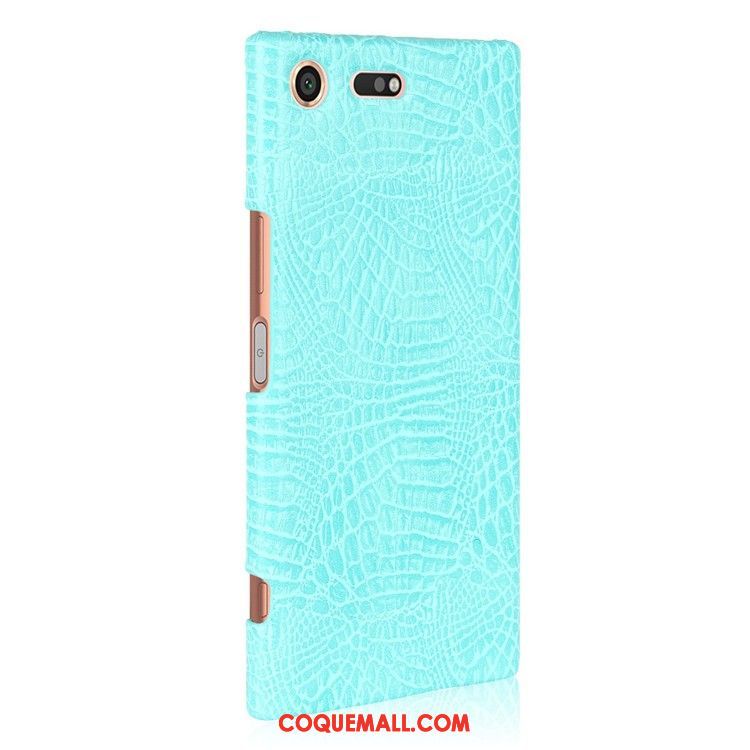 Étui Sony Xperia Xz Premium Téléphone Portable Difficile Noir, Coque Sony Xperia Xz Premium Crocodile Modèle Protection