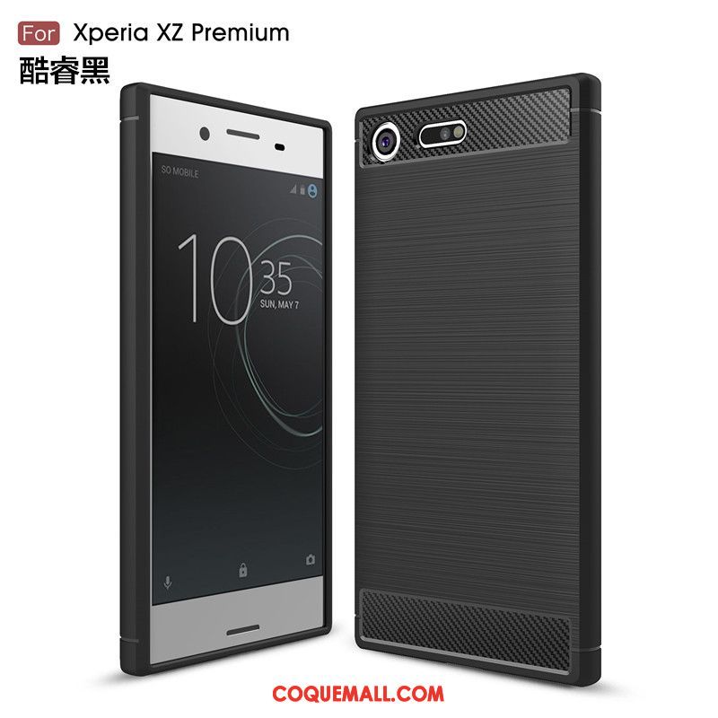 Étui Sony Xperia Xz Premium Téléphone Portable Fluide Doux Silicone, Coque Sony Xperia Xz Premium Incassable Protection