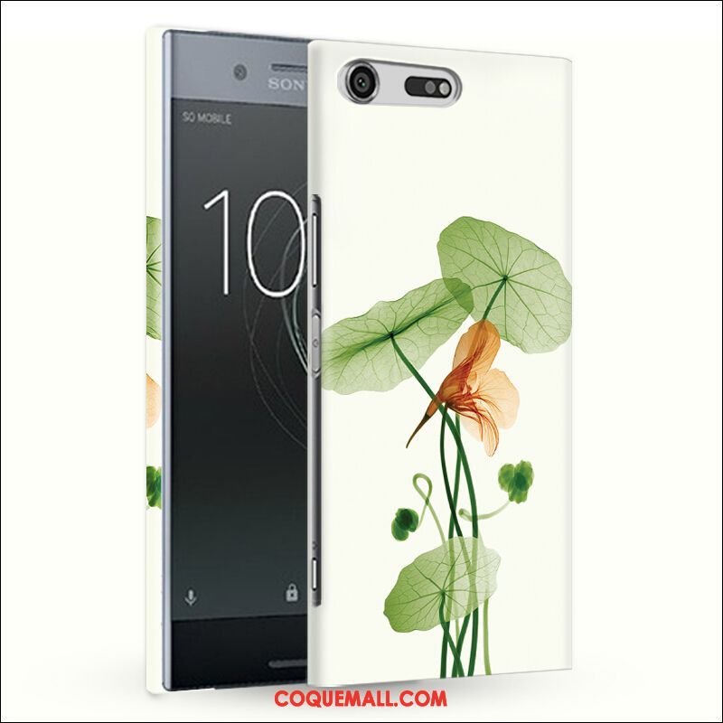 Étui Sony Xperia Xz Premium Téléphone Portable Frais Petit, Coque Sony Xperia Xz Premium Difficile Vert