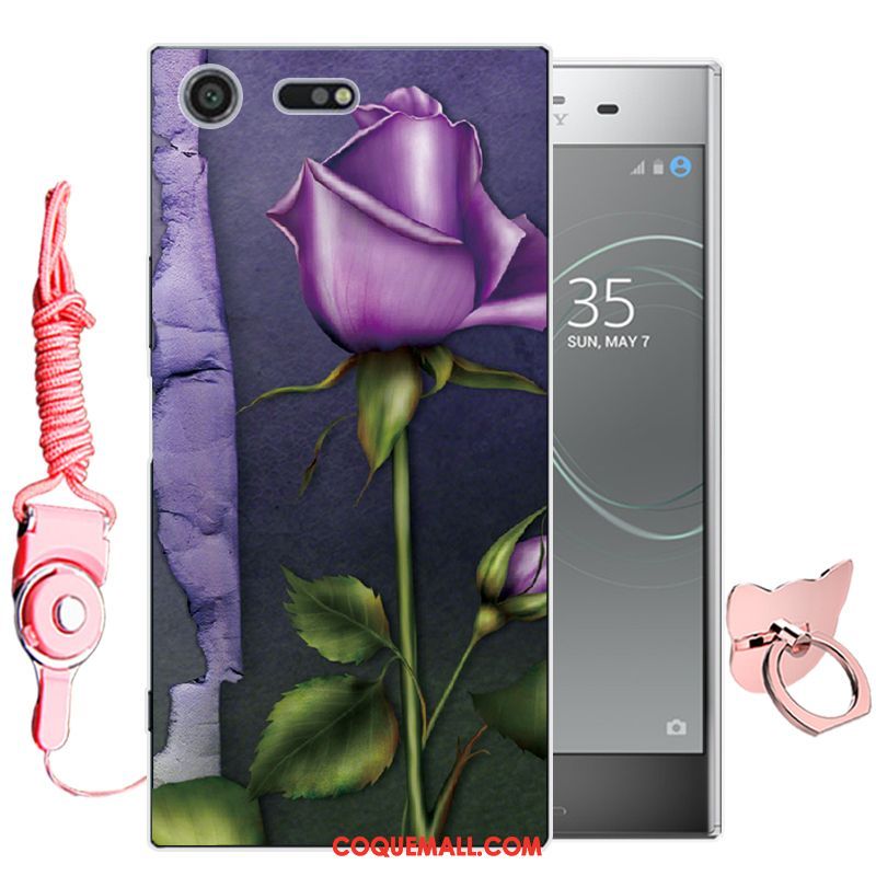 Étui Sony Xperia Xz Premium Vert Fluide Doux Tout Compris, Coque Sony Xperia Xz Premium Téléphone Portable Dessin Animé