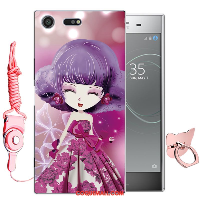 Étui Sony Xperia Xz Premium Vert Fluide Doux Tout Compris, Coque Sony Xperia Xz Premium Téléphone Portable Dessin Animé