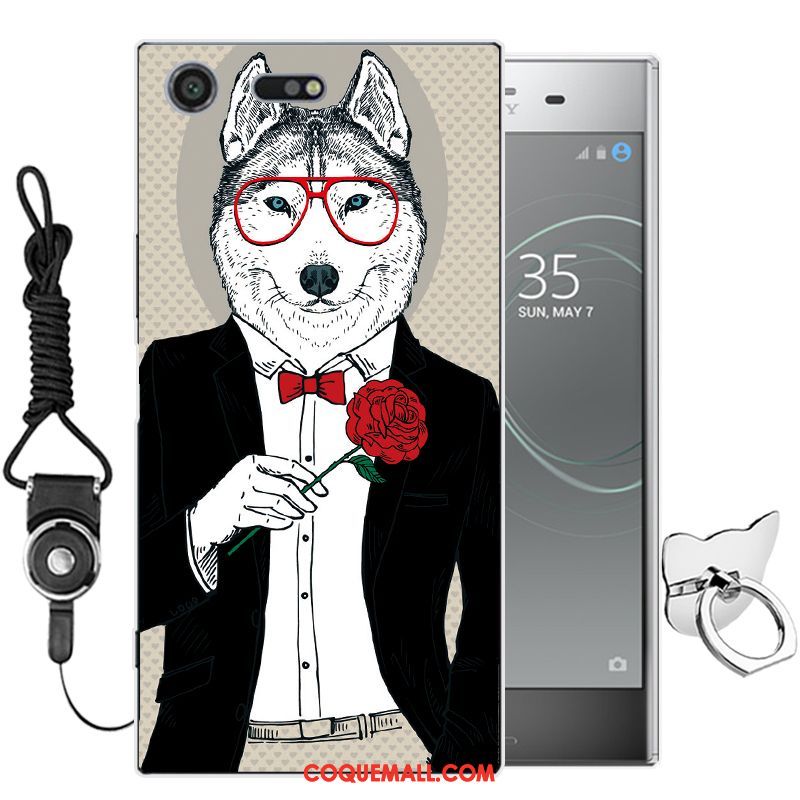 Étui Sony Xperia Xz Premium Vert Fluide Doux Tout Compris, Coque Sony Xperia Xz Premium Téléphone Portable Dessin Animé