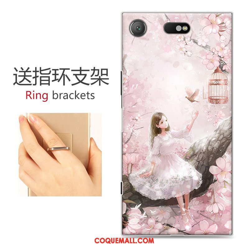 Étui Sony Xperia Xz1 Compact Dessin Animé Personnalité Téléphone Portable, Coque Sony Xperia Xz1 Compact Difficile Protection