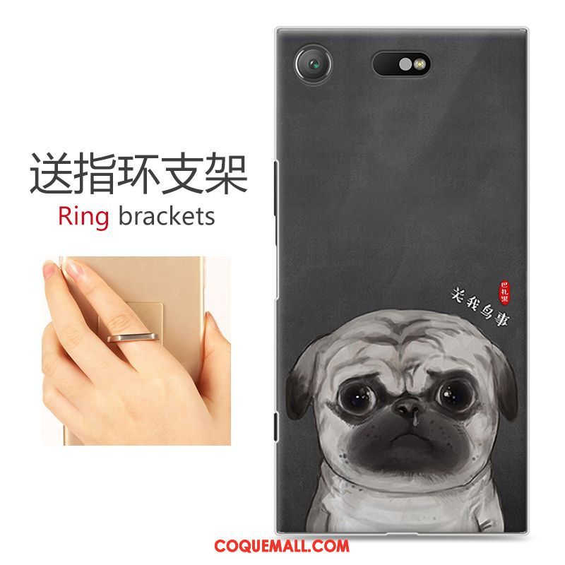 Étui Sony Xperia Xz1 Compact Dessin Animé Personnalité Téléphone Portable, Coque Sony Xperia Xz1 Compact Difficile Protection