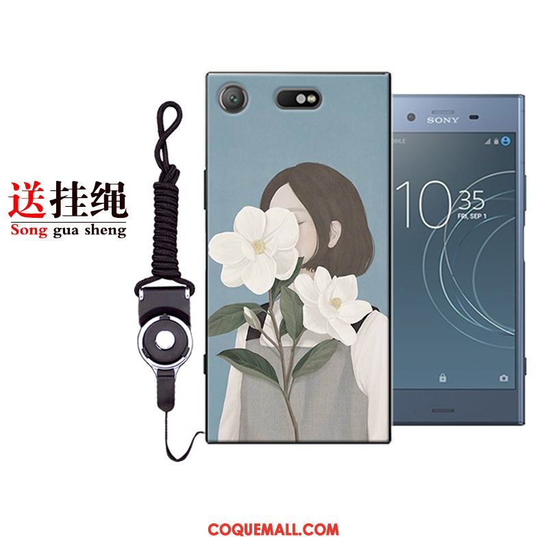 Étui Sony Xperia Xz1 Compact Dessin Animé Tout Compris Fluide Doux, Coque Sony Xperia Xz1 Compact Silicone Créatif