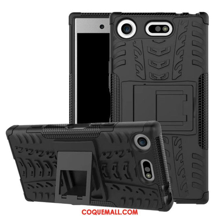 Étui Sony Xperia Xz1 Compact Tout Compris Incassable Téléphone Portable, Coque Sony Xperia Xz1 Compact Noir Protection