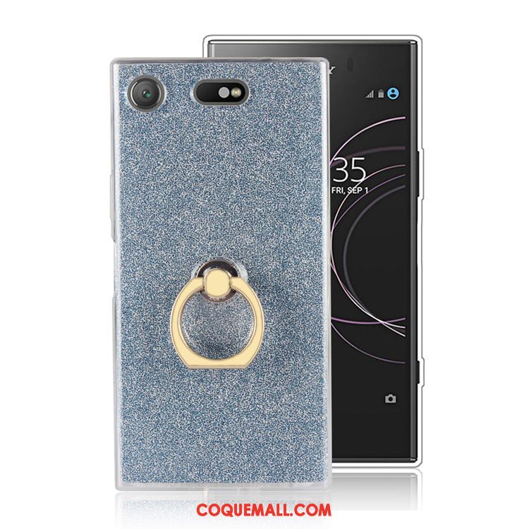 Étui Sony Xperia Xz1 Compact Téléphone Portable Incassable Rose, Coque Sony Xperia Xz1 Compact Noir Silicone