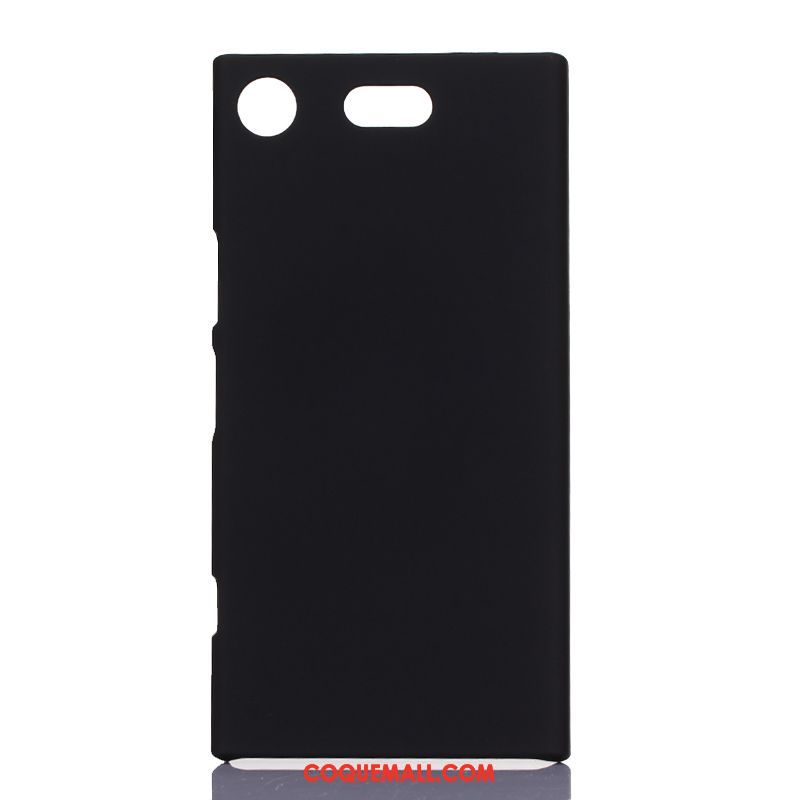 Étui Sony Xperia Xz1 Compact Téléphone Portable Protection Difficile, Coque Sony Xperia Xz1 Compact Noir Délavé En Daim