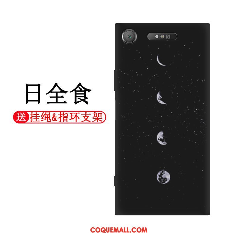 Étui Sony Xperia Xz1 Silicone Fluide Doux Téléphone Portable, Coque Sony Xperia Xz1 Tout Compris Rouge
