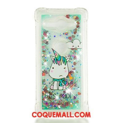 Étui Sony Xperia Xz2 Compact Dessin Animé Rose Silicone, Coque Sony Xperia Xz2 Compact Créatif Téléphone Portable