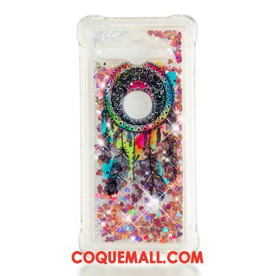 Étui Sony Xperia Xz2 Compact Dessin Animé Rose Silicone, Coque Sony Xperia Xz2 Compact Créatif Téléphone Portable