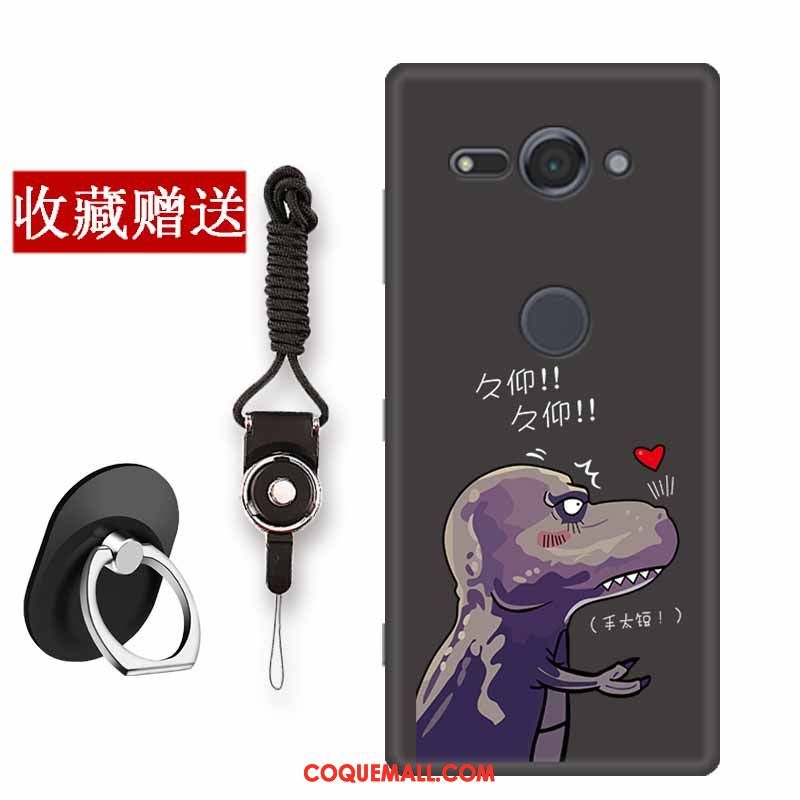 Étui Sony Xperia Xz2 Compact Incassable Noir Tout Compris, Coque Sony Xperia Xz2 Compact Fluide Doux Protection