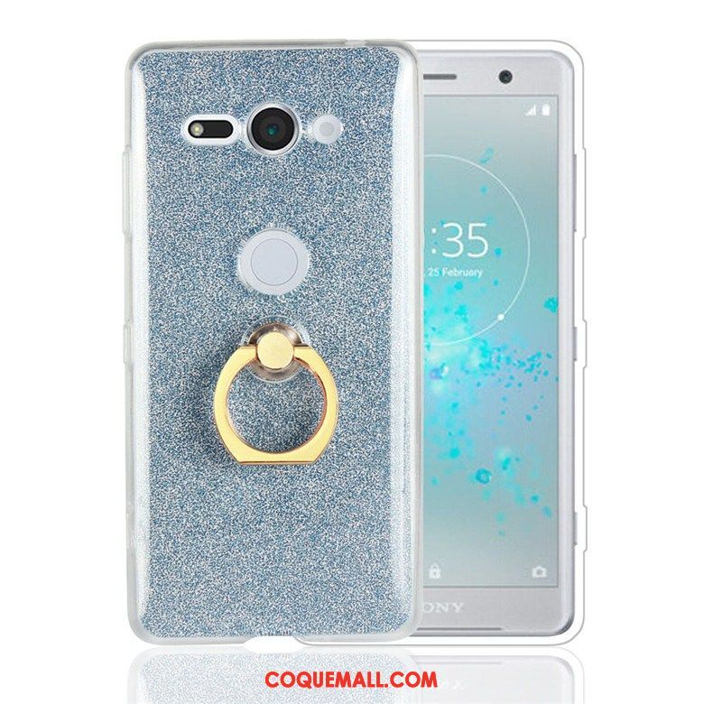 Étui Sony Xperia Xz2 Compact Incassable Protection Fluide Doux, Coque Sony Xperia Xz2 Compact Support Anneau