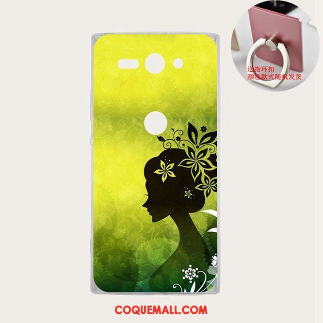 Étui Sony Xperia Xz2 Compact Protection Fleurs Téléphone Portable, Coque Sony Xperia Xz2 Compact Personnalisé Incassable