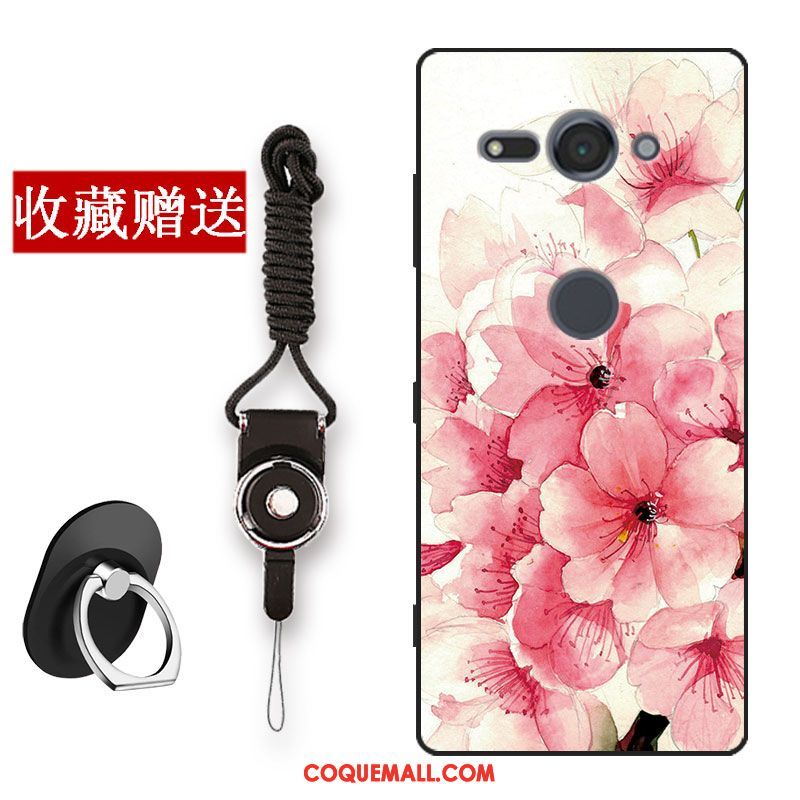 Étui Sony Xperia Xz2 Compact Protection Téléphone Portable Rose, Coque Sony Xperia Xz2 Compact Frais Incassable