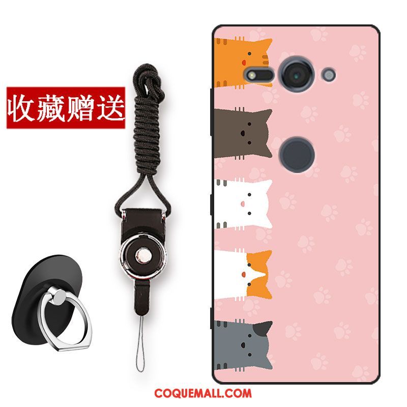 Étui Sony Xperia Xz2 Compact Protection Téléphone Portable Rose, Coque Sony Xperia Xz2 Compact Frais Incassable