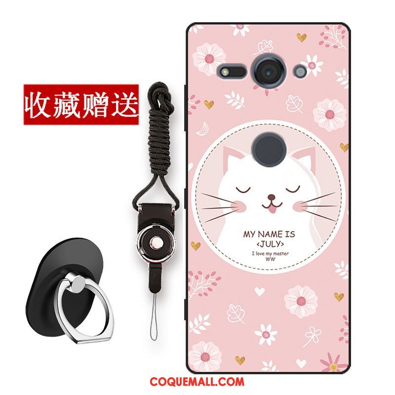 Étui Sony Xperia Xz2 Compact Protection Téléphone Portable Rose, Coque Sony Xperia Xz2 Compact Frais Incassable