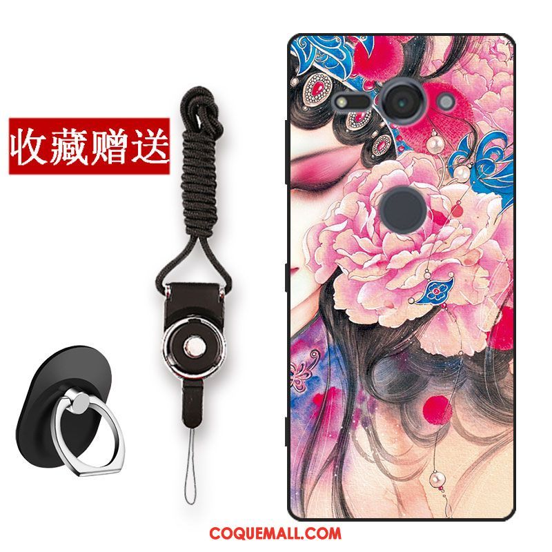 Étui Sony Xperia Xz2 Compact Protection Téléphone Portable Rose, Coque Sony Xperia Xz2 Compact Frais Incassable