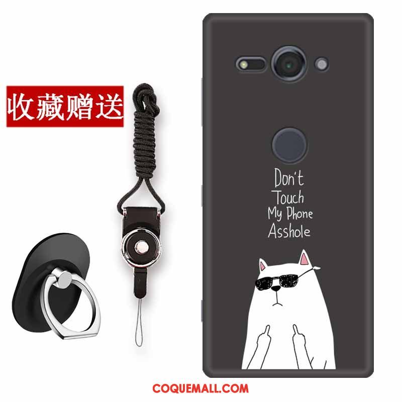 Étui Sony Xperia Xz2 Compact Simple Incassable Protection, Coque Sony Xperia Xz2 Compact Noir Téléphone Portable