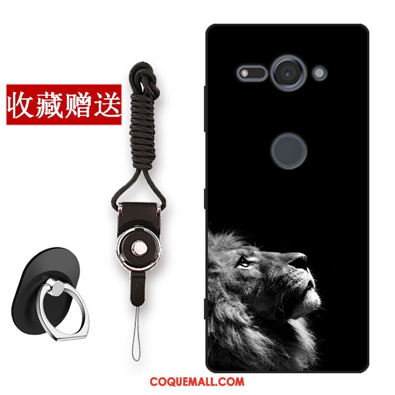 Étui Sony Xperia Xz2 Compact Simple Noir Protection, Coque Sony Xperia Xz2 Compact Foncé Tout Compris