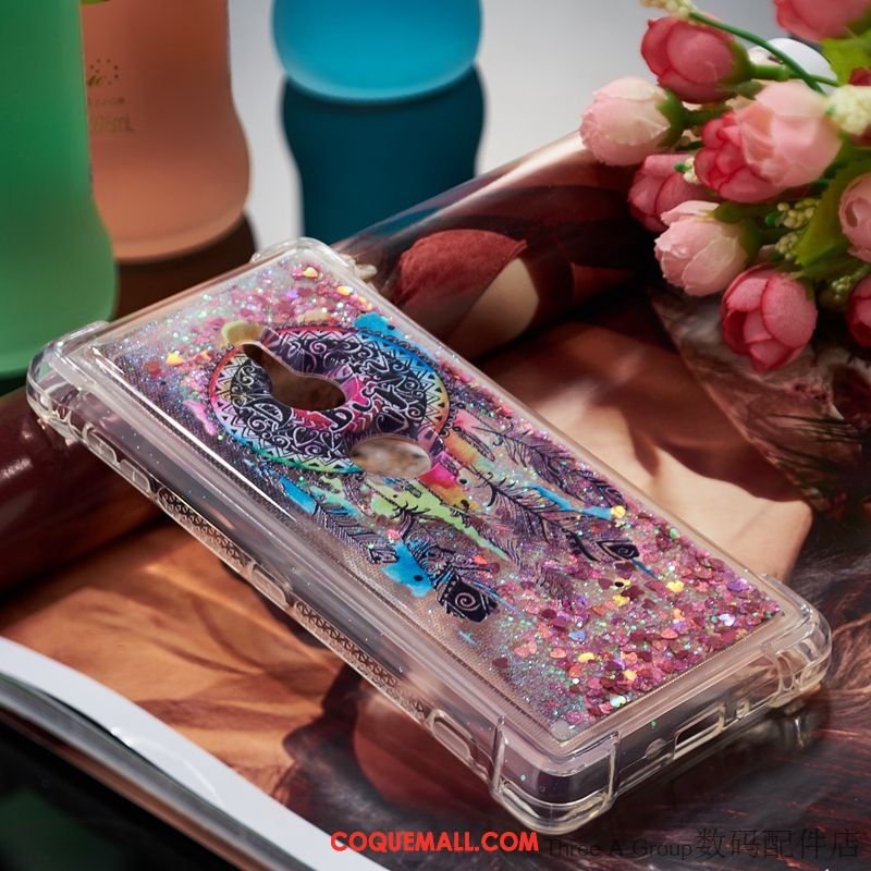 Étui Sony Xperia Xz2 Incassable Fluide Doux Personnalité, Coque Sony Xperia Xz2 Bleu Tout Compris