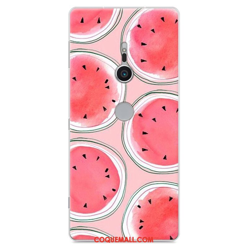 Étui Sony Xperia Xz2 Silicone Incassable Téléphone Portable, Coque Sony Xperia Xz2 Fluide Doux Peinture