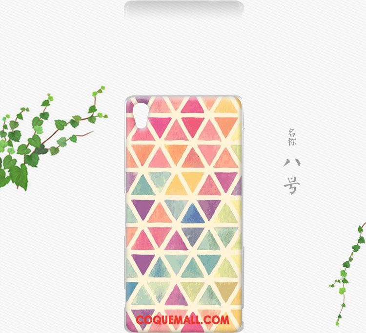 Étui Sony Xperia Z3+ Créatif Tendance Bordure, Coque Sony Xperia Z3+ Incassable Protection