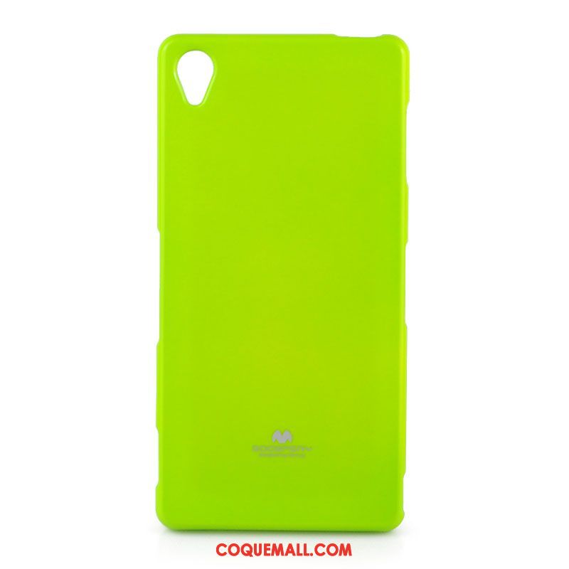 Étui Sony Xperia Z3+ Jaune Silicone Téléphone Portable, Coque Sony Xperia Z3+ Protection