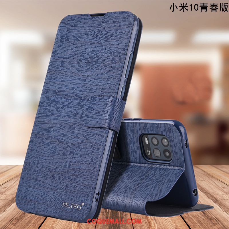 Étui Xiaomi Mi 10 Lite Tout Compris Incassable Protection, Coque Xiaomi Mi 10 Lite Petit Téléphone Portable Beige