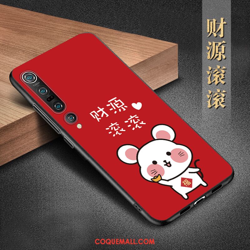 Étui Xiaomi Mi 10 Pro Délavé En Daim Incassable Bleu, Coque Xiaomi Mi 10 Pro Téléphone Portable Tendance Beige