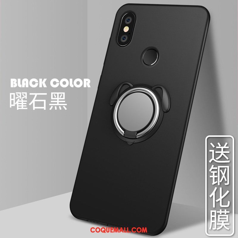 Étui Xiaomi Mi 8 Créatif Téléphone Portable Simple, Coque Xiaomi Mi 8 Incassable Personnalité Beige