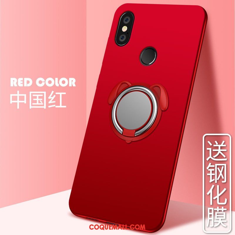 Étui Xiaomi Mi 8 Créatif Téléphone Portable Simple, Coque Xiaomi Mi 8 Incassable Personnalité Beige