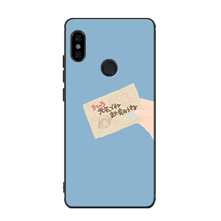 Étui Xiaomi Mi 8 Dessin Animé Silicone Jaune, Coque Xiaomi Mi 8 Petit Rouge Beige