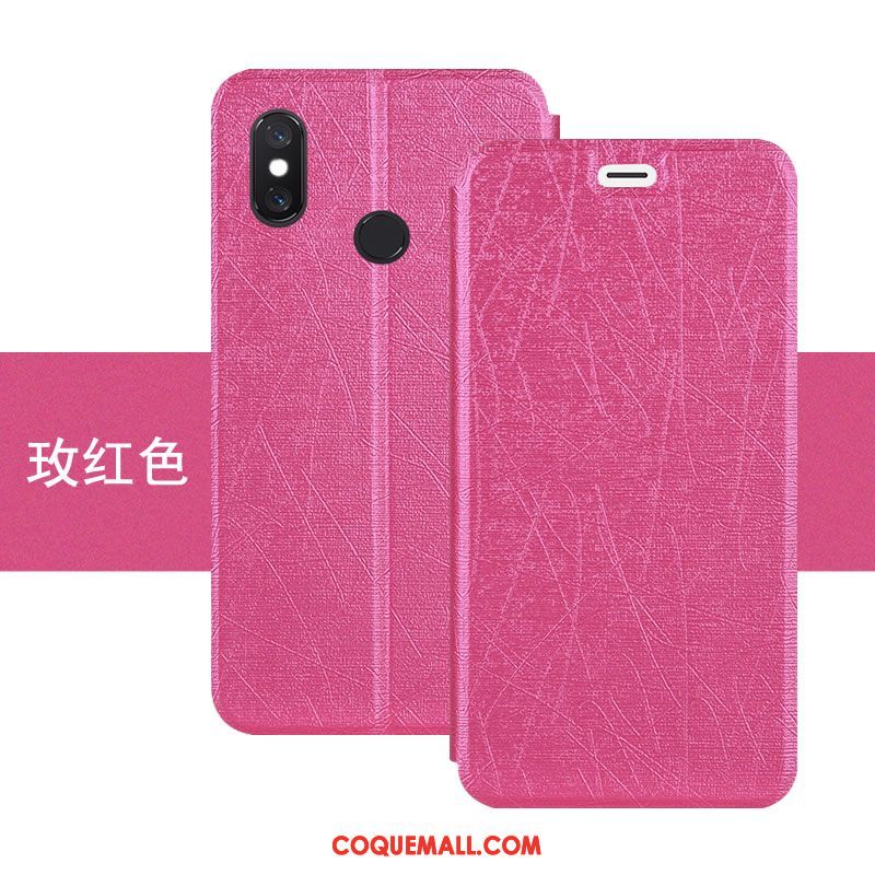 Étui Xiaomi Mi 8 Fluide Doux Tout Compris Téléphone Portable, Coque Xiaomi Mi 8 Petit Or Beige