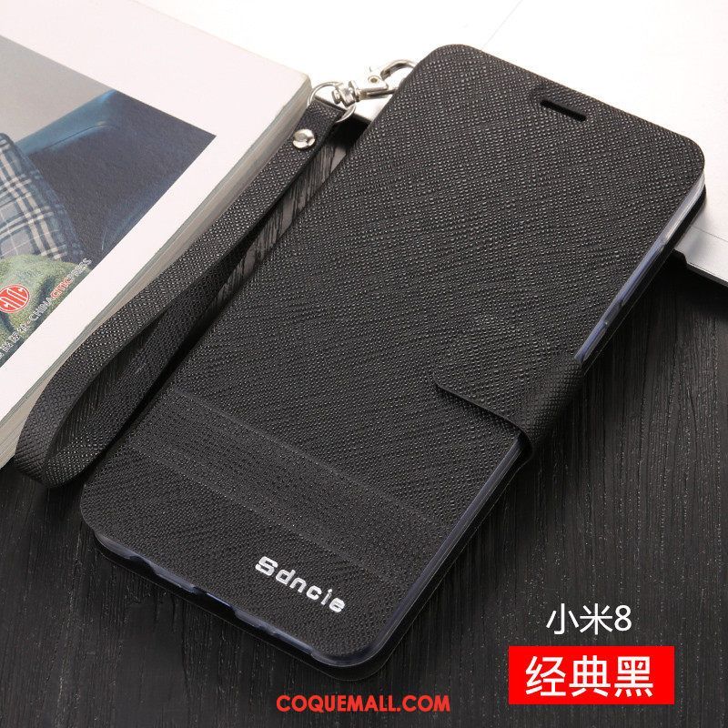 Étui Xiaomi Mi 8 Incassable Tout Compris Petit, Coque Xiaomi Mi 8 Étui En Cuir Téléphone Portable Braun Beige