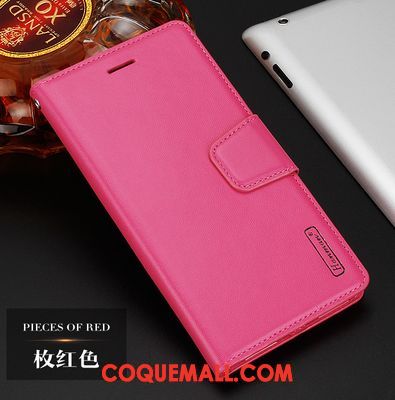 Étui Xiaomi Mi 8 Lite Bleu Rouge Téléphone Portable, Coque Xiaomi Mi 8 Lite Incassable Étui En Cuir Beige