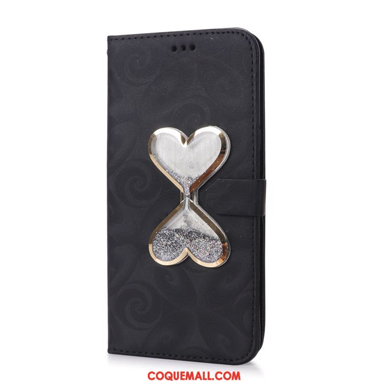 Étui Xiaomi Mi 8 Lite Carte Tout Compris Rose, Coque Xiaomi Mi 8 Lite Protection Amour