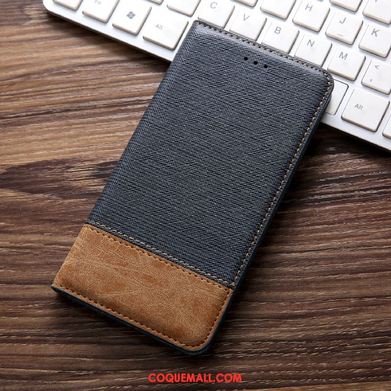 Étui Xiaomi Mi 8 Lite Cuir Véritable Étui En Cuir Tout Compris, Coque Xiaomi Mi 8 Lite Téléphone Portable Nouveau Braun