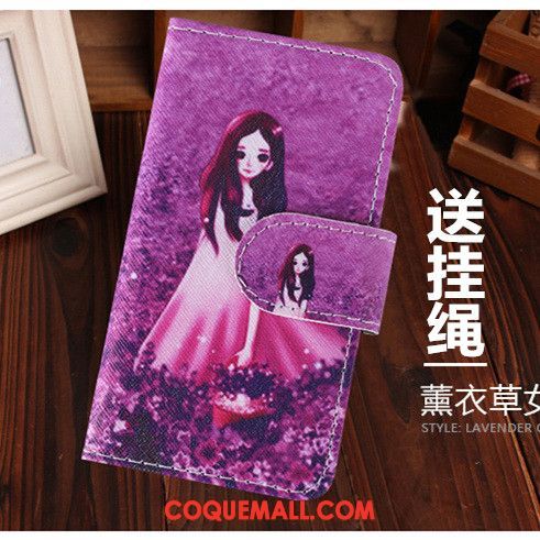 Étui Xiaomi Mi 8 Lite Dessin Animé Téléphone Portable Petit, Coque Xiaomi Mi 8 Lite Charmant Ornements Suspendus Beige