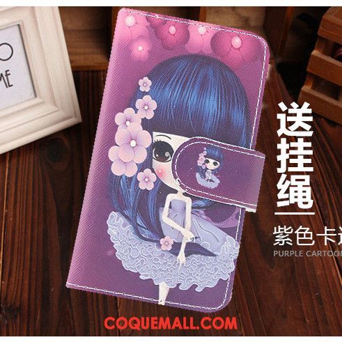 Étui Xiaomi Mi 8 Lite Dessin Animé Téléphone Portable Petit, Coque Xiaomi Mi 8 Lite Charmant Ornements Suspendus Beige